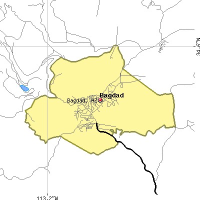 Bagdad map