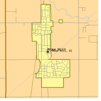Rose Hill map