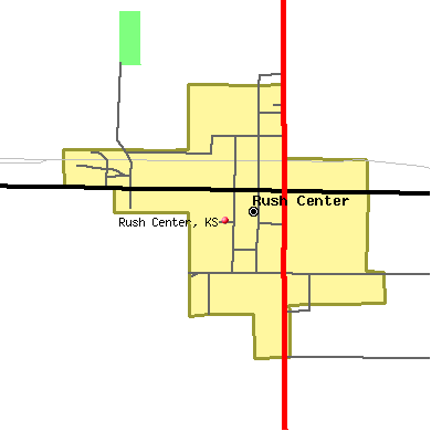 Rush Center map