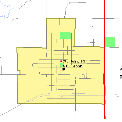 St. John map