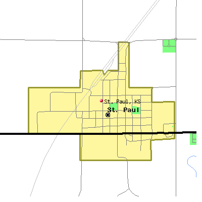 St. Paul map