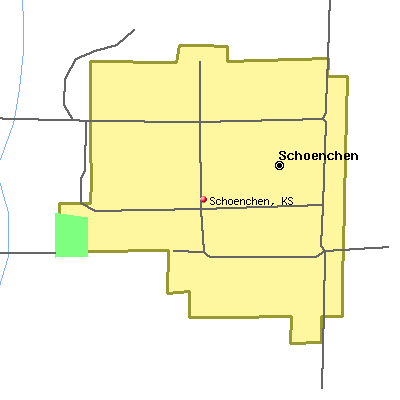 Schoenchen map