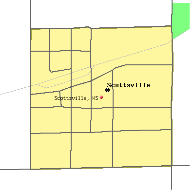 Scottsville map