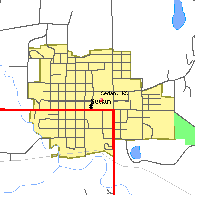 Sedan map