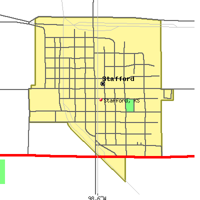 Stafford map