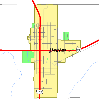 Stockton map