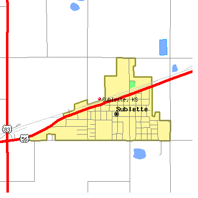 Sublette map