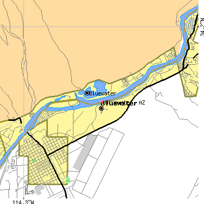 Bluewater map
