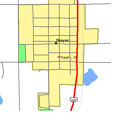 Thayer map