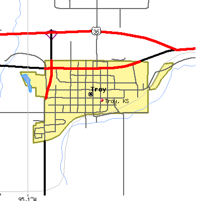 Troy map