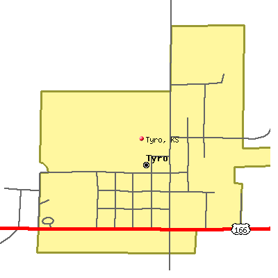 Tyro map