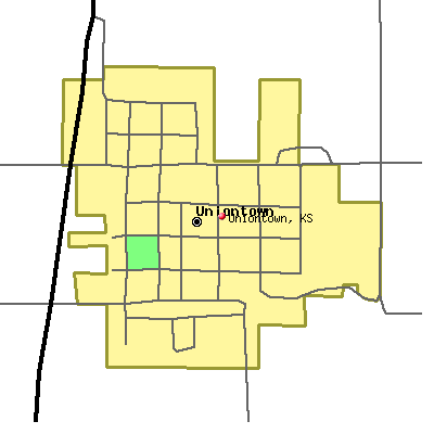 Uniontown map