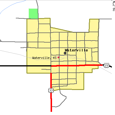 Waterville map