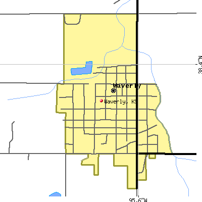 Waverly map