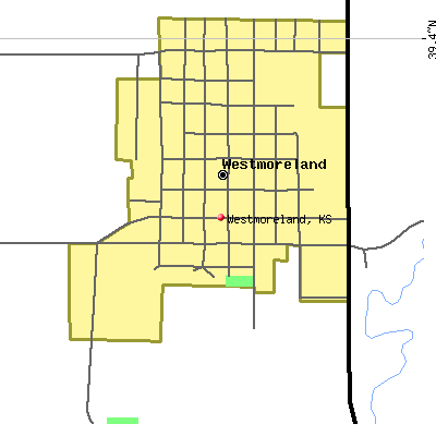 Westmoreland map