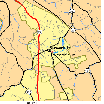 Alexandria map