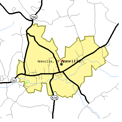 Annville map