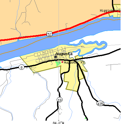 Augusta map
