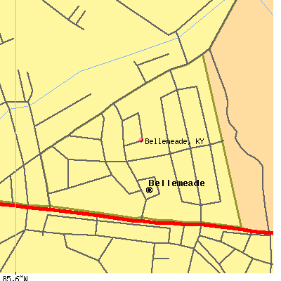 Bellemeade map