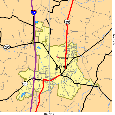 Berea map