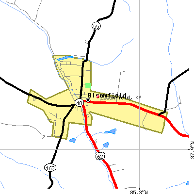 Bloomfield map