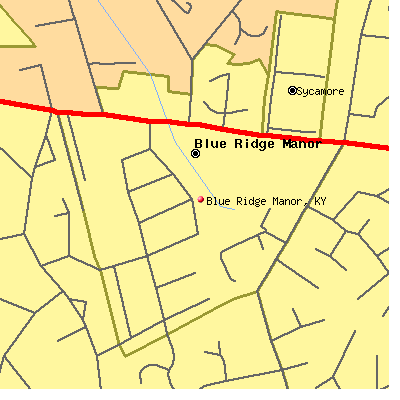 Blue Ridge Manor map