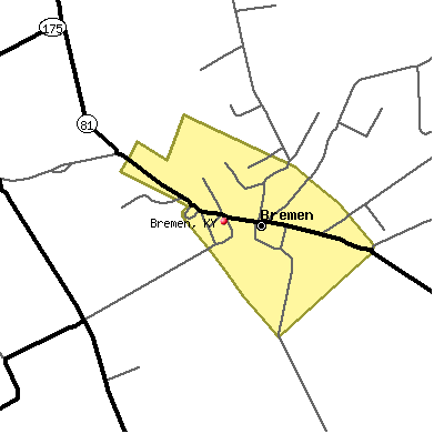 Bremen map