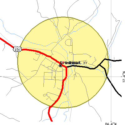 Brodhead map