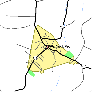 Brooksville map