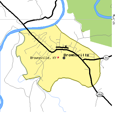 Brownsville map