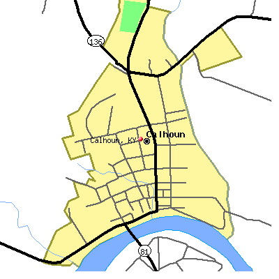 Calhoun map