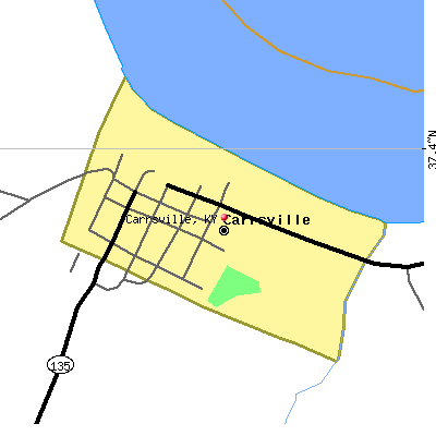 Carrsville map