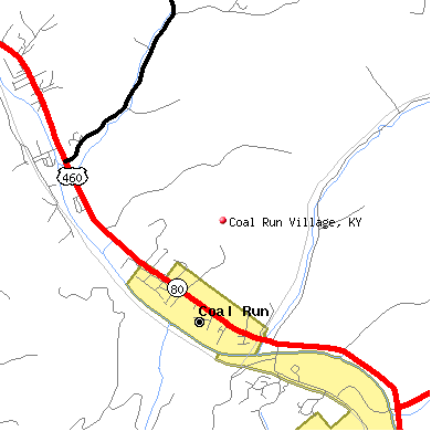 Coal Run Village map