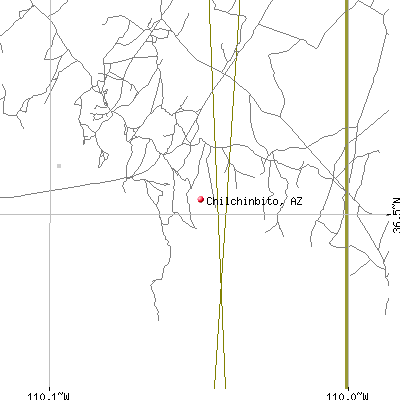 Chilchinbito map