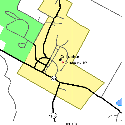 Columbus map