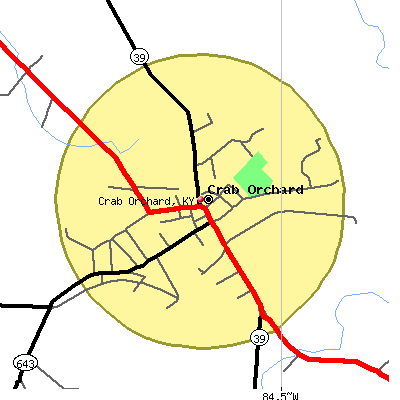 Crab Orchard map