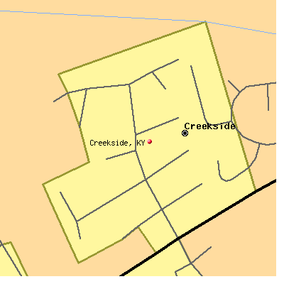 Creekside map