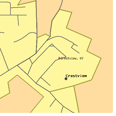 Crestview map