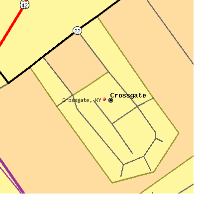Crossgate map