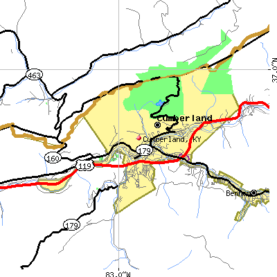 Cumberland map