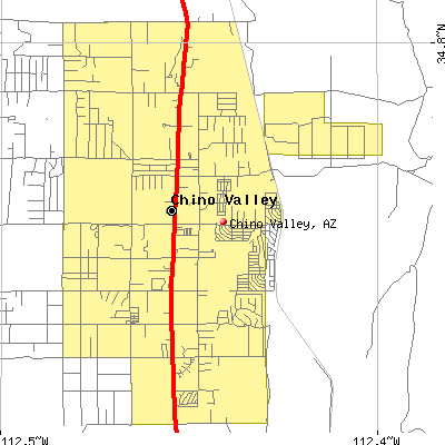 Chino Valley map