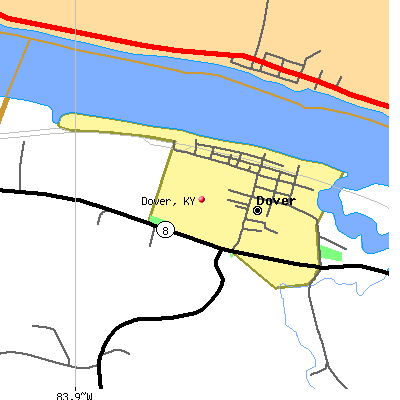 Dover map