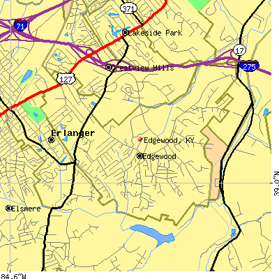 Edgewood map