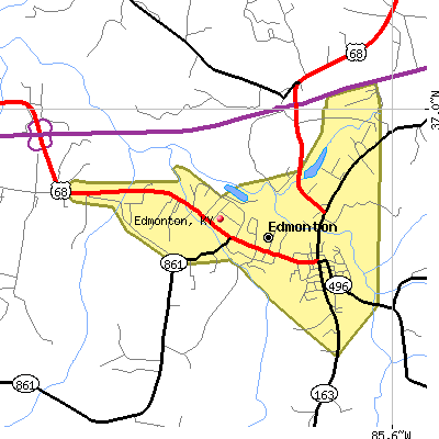 Edmonton map
