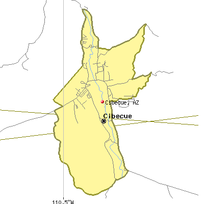 Cibecue map