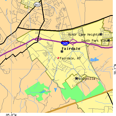 Fairdale map