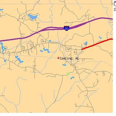 Coaling map