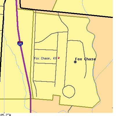 Fox Chase map