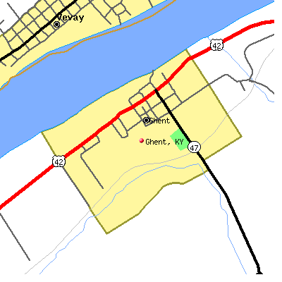 Ghent map
