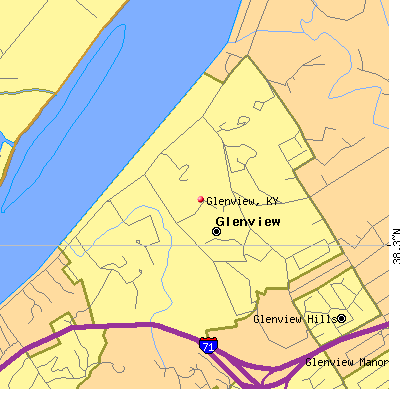 Glenview map